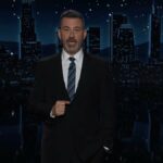 Jimmy Kimmel relembra o desfile 'chato' de Trump: 'Havia panfletos, houve um vídeo das comunidades'