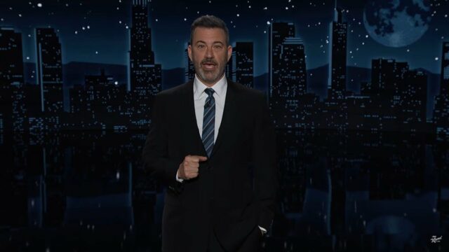 Jimmy Kimmel relembra o desfile 'chato' de Trump: 'Havia panfletos, houve um vídeo das comunidades'

