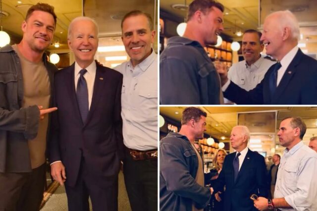 Joe Biden quebra a Amazon "Reacher" na Filadélfia durante a busca pela polícia

