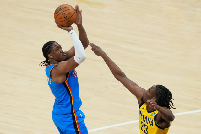 Jogo final da NBA 5: Stataders de Pacers-Thunder e pontuação no intervalo

