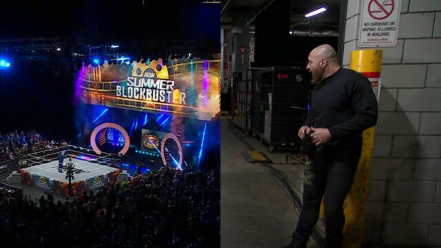 Jon Moxley entrou secretamente atrás do palco em um sucesso de bilheteria de verão; Potencialmente ordenando um grande ataque

