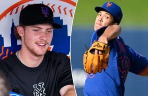 Jonah Tong, as perspectivas de Carson Benge representando Mets nos futuros do jogo Jonah Tong