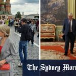 Julie Bishop, as autoridades de negócios estrangeiras do sul da Rússia na semana passada para se reunir com os funcionários dos anciãos do governo de Putin.