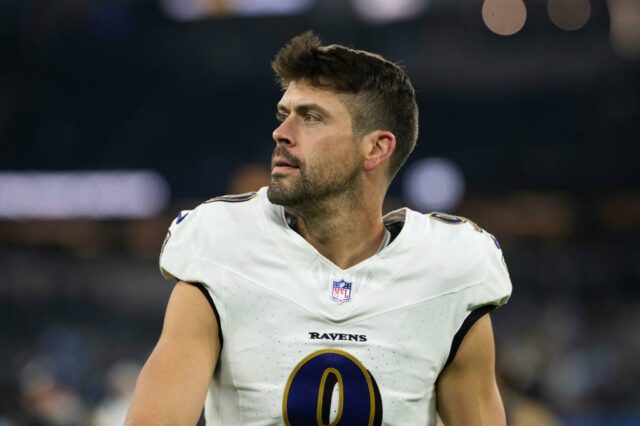 Kruki lançou Justin Tucker.