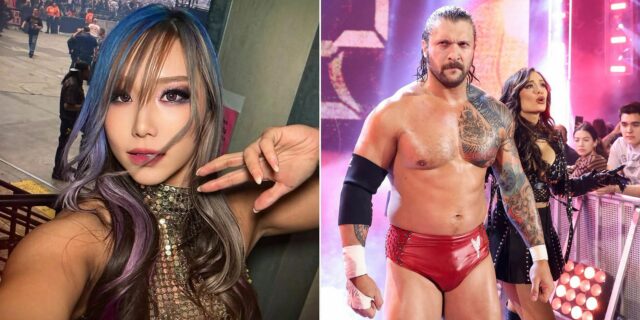Kairi Sane e Karrion Kross foram notados com a estrela da WWE lançada 

