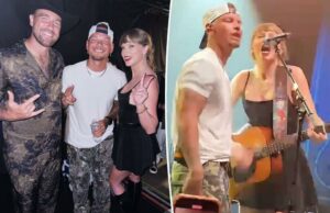 Kane Brown joga um engraçado da surpresa de Taylor Swift Nashville: Eu pensei que era um “convidado especial” Kane Brown joga um engraçado da surpresa de Taylor Swift Nashville: Eu pensei que era um "convidado especial"