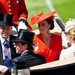 Príncipe e princesa de Gales em Royal Ascot em 23 de junho de 2023