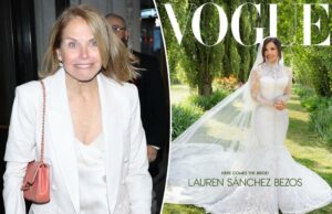 Katie Couric Slas Lauren Sánchez “Tacky” Dolce & Gabbana Dress $ 50 milhões de casamento com Jeff Bezos Katie Couric Slas Lauren Sánchez "Tacky" Dolce & Gabbana Dress $ 50 milhões de casamento com Jeff Bezos