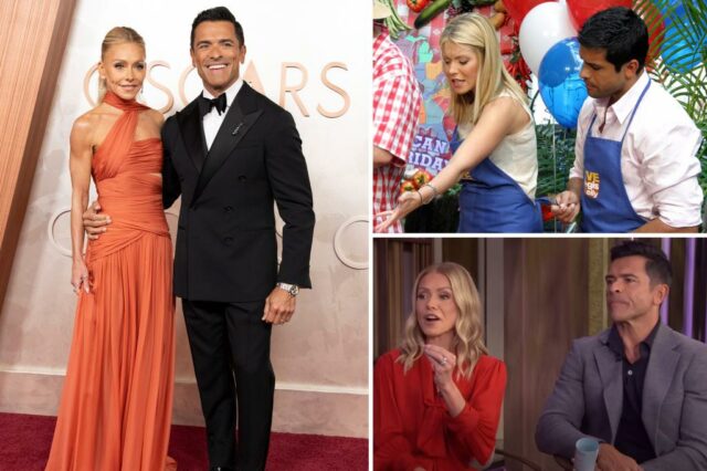 Kelly Ripa diz que Mark Consuelos "dieta é" muito disciplinada " - mas ela deixou seu" grande ajuste "quando tentou

