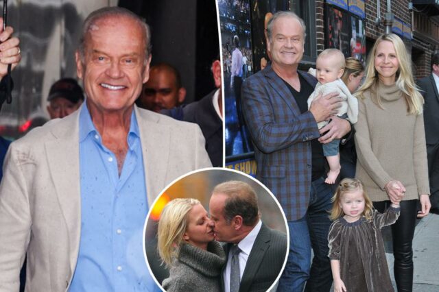 Kelsey Grammer, 70, pretende se tornar pai por 8 anos porque a esposa de Kayte Walsh está esperando um quarto filho


