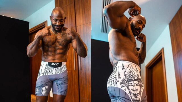 Khalil Rountree Jr explica as inspirações por trás dos shorts de luta especiais antes do UFC Baku: "Em homenagem à minha jornada de artes marciais"

