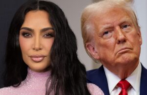 Kim Kardashian entrou no governo Trump com ataques de gelo Kim Kardashian e Donald Trump Getty 1