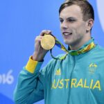 King Kyle Chalmers pretende continuar nadando até 2032. As Olimpíadas