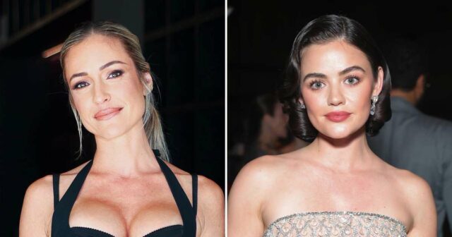Kristin Cavallari diz que ela e Lucy Hale já saíram com o mesmo tipo e não é Harry Jowsey