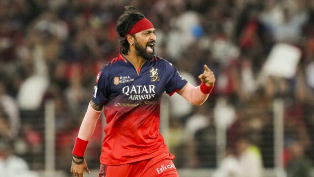 Krunal Pandya reuniu um jogador da partida na final do IPL 2025

