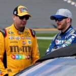 Kyle Busch tags Dale Earnhardt Jr.