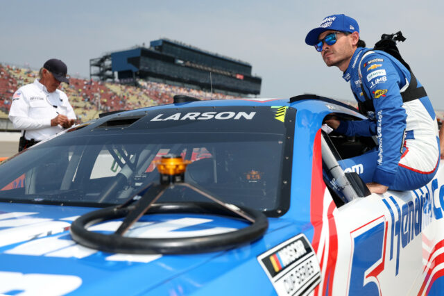 Kyle Larson revela isso de volta ao assustador assustador em Plymouth

