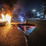 Los Angeles está pensando em conduzir um toque de recolher de partes devastadas pelo Riot do centro, na tentativa de acabar