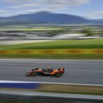 Lando Norris Sabet Pee Posição F1 GP Áustria