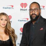 Boa sorte no amor! Larsa Pippen e Bf Marcus Jordan abraçam em F1 Bash