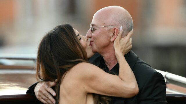 Jeff Bezos Lauren Sanches 3 Getty 2 à noite
