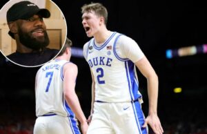 LeBron James Hypes Cooper Flagg antes de 2025 NBA Draft LeBron James Hypes Cooper Flagg antes de 2025 NBA Draft