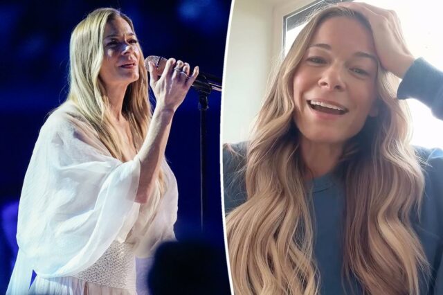 Leann Rimes escapa do palco depois que os dentes caíram no meio do show

