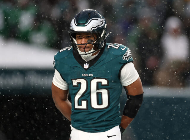 Legenda da NFL Enviar mensagem para Eagles Star Siga observações virais


