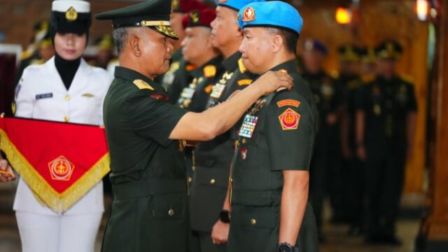Legítimo! O major -general Edwin Adsantha foi oficialmente nomeado como Danpaspampres para substituir Achirudin

