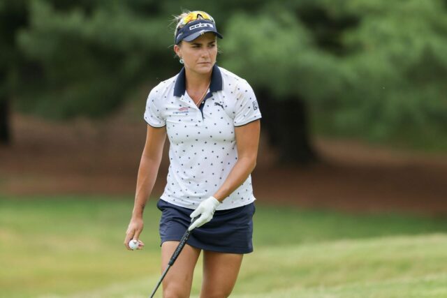 Lexi Thompson e Megan Khang Fist no Campeonato Dow do 2025 LPGA - Fonte: Getty