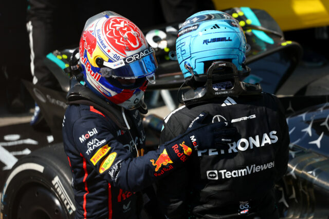 Liga da Red Lades League para George Russell Teach GP de GP canadense


