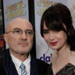 Relacionamento de Lily Collins com Papá Phil Collins
