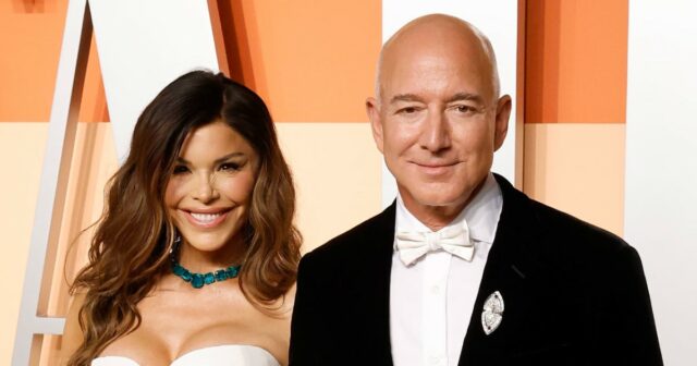 Jeff Bezos e Lauren Sánchez 