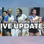 2025 Ordem de rascunho de novato em PVL