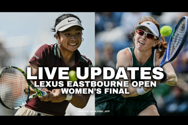 Alex Eala vs Maya Common Eastbourne Open Final