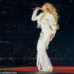 Beyoncé A última noite de sua corrida de cinco noites do Cowboy Carter Tour no Sofi Stadium em LA