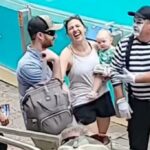 MIME publicamente envergonha seu pai antes de sua esposa carregar um filho e uma bolsa pesada no SeaWorld: "Parenting Parenting"