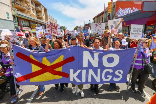 Mais de 140.000 manifestantes não visitaram os protestos de reis na área da baía

