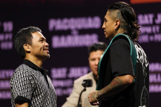 Manny Pacquiao vs Mario Barrios WBC Welterweight World Title Fight