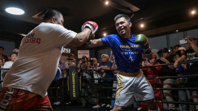 Manny Pacquiao voltou, mas por que você está fazendo um título?

