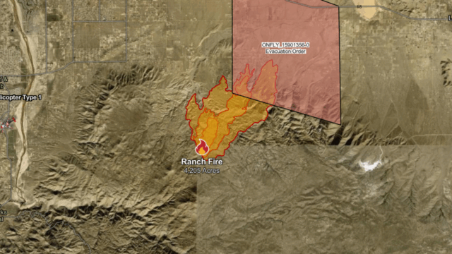 Mapa da bola de fogo da Califórnia, atualize quando o incêndio do rancho se espalhou rapidamente

