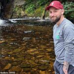 Kyle Ingram-Baldwin, 40, um pai de quatro originalmente procurou ajuda de seu médico em outubro, depois de sofrer uma dor persistente no estômago