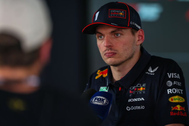 Max Aternappen faz a declaração de troca depois de George Russell Clash com o GP espanhol

