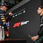 Max Verstappen aceita culpa na controversa colisão de George Russell durante o GP espanhol