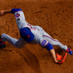 Mets Pitcher sai do jogo com lesão aparente