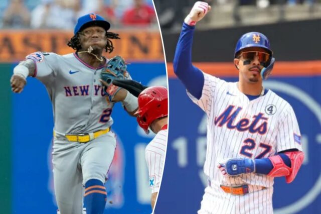 Metts disse a Luisangel Acuna para triplicar.