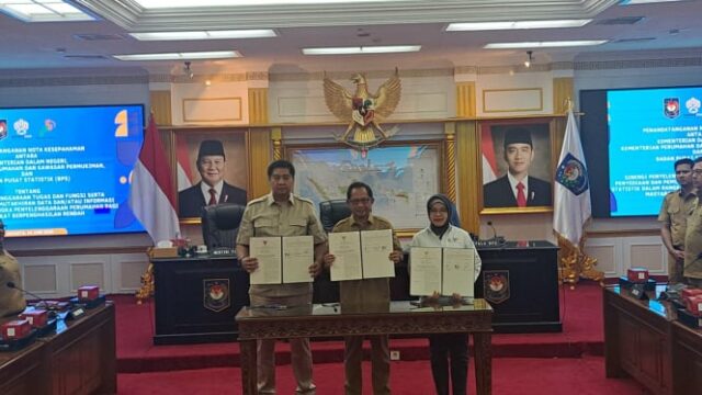 Ministério do Interior, Ministério do PKP e BPS TENSN O Programa de 3 milhões de MOU que apóia a visão do Presidente Prabowo

