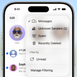 IOS 26 Spam Scam A Kown Megazioni Filter App App WWDC 2025