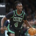Envie o Jrue Holiday para Portland para a NBA Celtics, Anfernee Simons