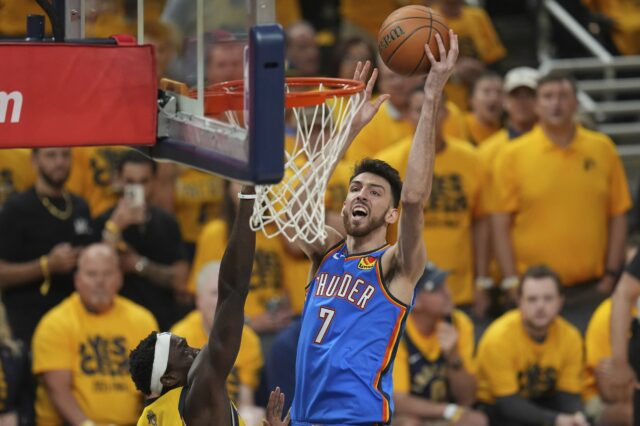 CET Holmgren NBA Finals OKC Thunder